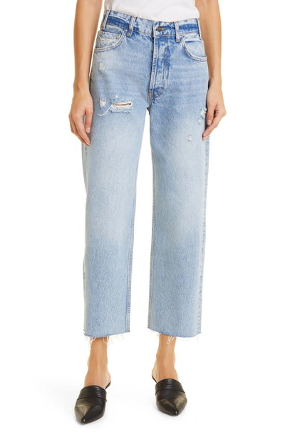 Anine Bing Gavin Jeans In Blue Reservoir