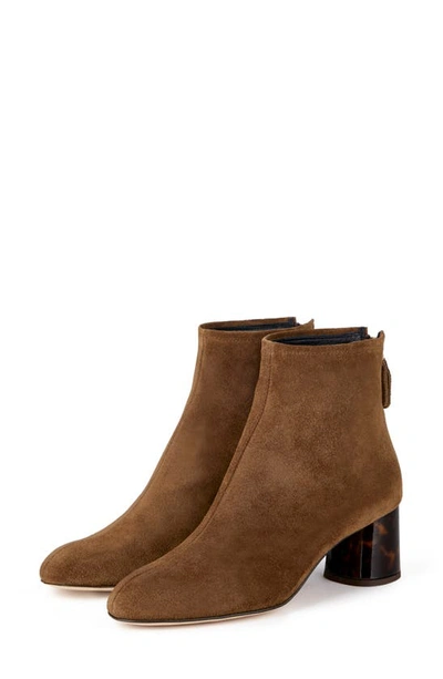 Agl Attilio Giusti Leombruni Vetta Precious Bootie In Cognac