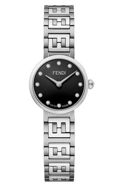 Fendi Forever  Stainless Steel Bracelet Watch, 19mm