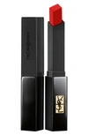 Saint Laurent The Slim Velvet Radical Matte Lipstick 28 True Chili 0.07 oz/ 2 G In Black