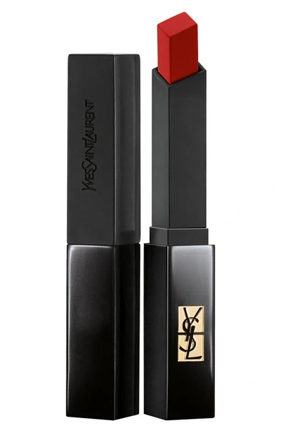 Saint Laurent The Slim Velvet Radical Matte Lipstick In 305 Orange Surge