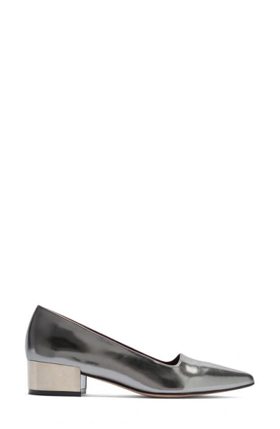 Etienne Aigner Beatrice Pointed Toe Pump In Pewter