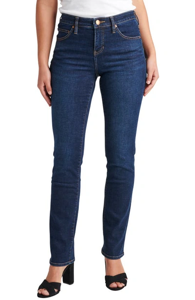 Jag Jeans Ruby Mid Rise Straight Leg Jeans In Ink