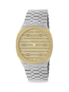 GUCCI MEN'S 25H TWO-TONE STAINLESS STEEL BRACELET WATCH, 34MM,400014492718