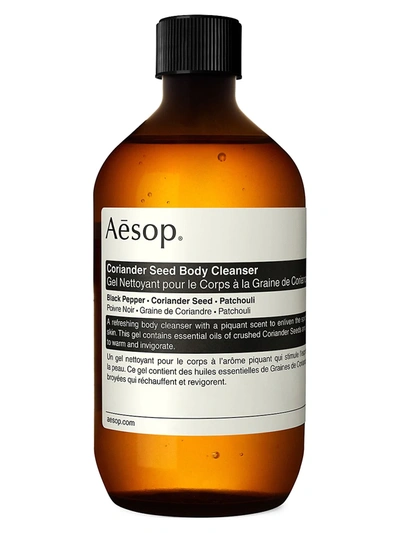 Aesop Coriander Seed Body Screw Cap Cleanser In Black