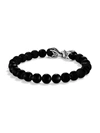 DAVID YURMAN MEN'S SPIRITUAL BEADS BLACK ONYX BRACELET,400166028472