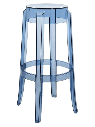 Kartell Charles Ghost Chair, Set Of 2 In Powder Blue