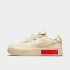 Nike Air Force 1 Fontanka Sneakers In Pearl White-neutral In White/yellow