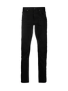 TOM FORD BLACK DENIM SLIM FIT,BYJ50TFD001 K09 BLACK