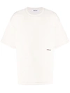 Ambush Embroidered Logo T-shirt In Panna