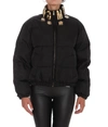 Moschino Black Charms Jacket In Black