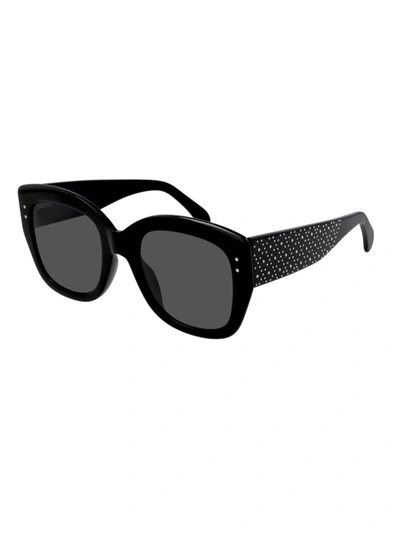 Alaïa Aa0052s Sunglasses In Black Black Grey