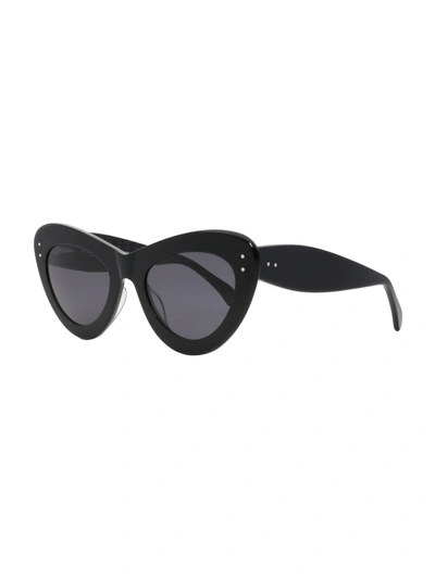 Alaïa 52mm Cat Eye Sunglasses In Black/ Grey