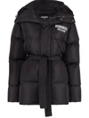 DSQUARED2 HOODED PADDED DOWN COAT