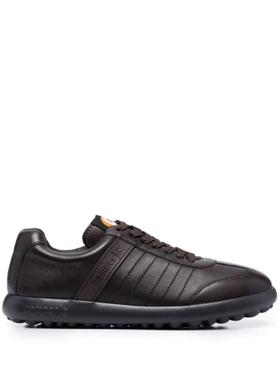 Camper Pelotas Xlf Leather Sneakers In Black