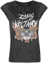 ZADIG & VOLTAIRE DONATE ROCK COURTNEY PRINT T-SHIRT