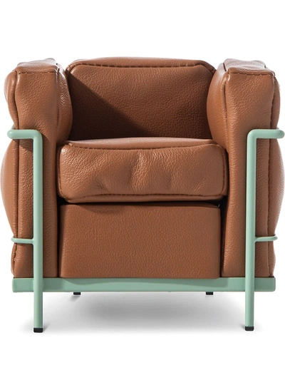 Cassina Le Miniature Lc2 Chair In Brown