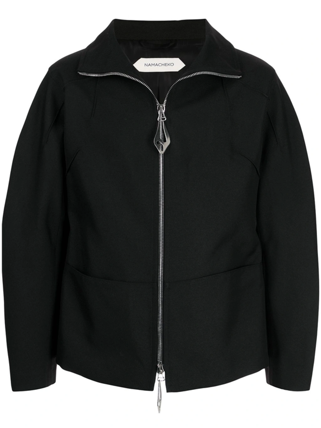 Namacheko Zipped Bomber Jacket In Schwarz | ModeSens