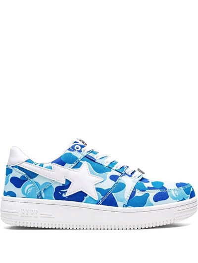 A Bathing Ape Bapesta Low-top Sneakers In Blau