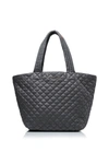 Mz Wallace Medium Metro Quilted Nylon Tote In Multicolour