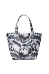 Mz Wallace Medium Metro Wave Tie-dye Tote In Multicolour