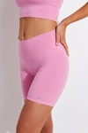 Alo Yoga High-waist Active Biker Shorts In Pink