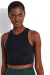 Girlfriend Collective Womens Black Dylan Recycled Polyester-blend Sports Bra Xxs In Black