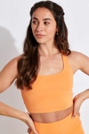 Girlfriend Collective Horizon Paloma Racerback Bra In Multicolour