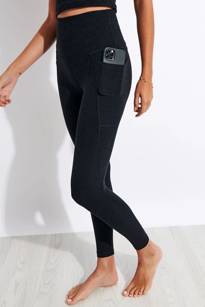 Beyond Yoga Spacedye Out Of Pocket High Waisted Midi Legging In Multicolour