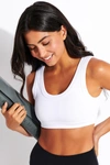 Alo Yoga Wellness Bra In White