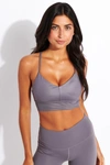 Alo Yoga Lavish Sports Bra In Purple