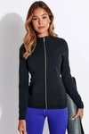 Nike Yoga Luxe Dri-fit Full Zip Jacket In Black