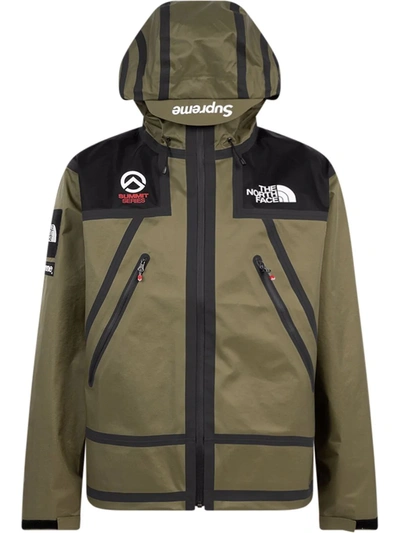 Supreme X The North Face Tape Seam Jacket In Grün