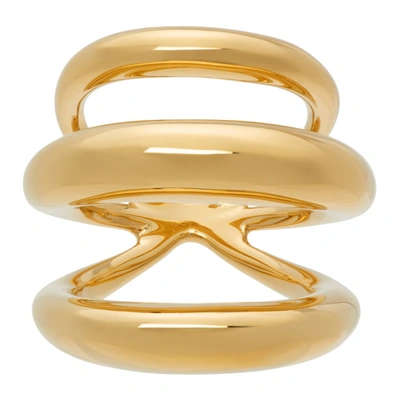 Charlotte Chesnais Gold Vermeil Echo Ring