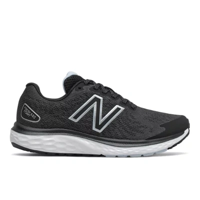New Balance Women's Fresh Foam 680v7 In Black/white