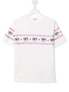 CHIARA FERRAGNI LOGO-PRINT COTTON T-SHIRT