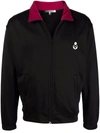 Isabel Marant Logo-embroidered Bomber Jacket In Black