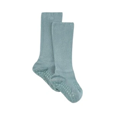 Gobabygo Dusty Blue Non-slip Socks