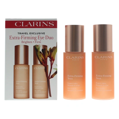 Clarins Extra-firming Eye Dou 2 Piece Gift Set: Extra Firming Yeux 2 X 15ml In N,a