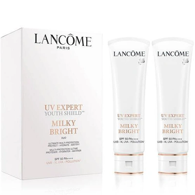 Lancôme Uv Expert Milky Bright Spf50 Duo 1.7oz/50ml  2 In Beige