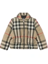 BURBERRY DOWN-FILLED CHECK JACKET
