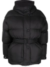 IENKI IENKI BELTED PUFFER JACKET