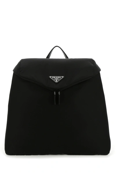 Prada Black Re-nylon Backpack  Nd  Uomo Tu