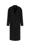 Stella Mccartney Iconic Double-breasted Wool Coat In Black