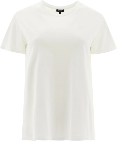 Aspesi Classic T-shirt In Bianco