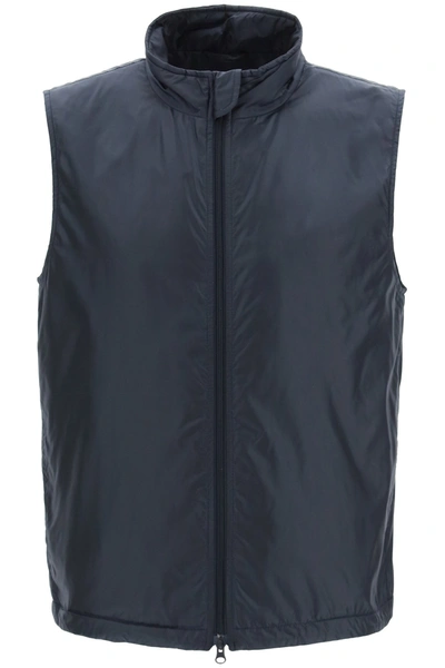 Aspesi Blue Vernes Padded Waistcoat