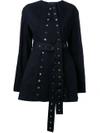 ELLERY EYELET DETAIL BELTED JACKET,6PJ555F5004E11642231