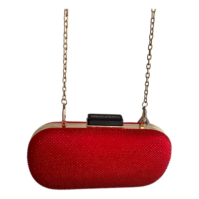 Pre-owned Rinascimento Cloth Handbag In Red