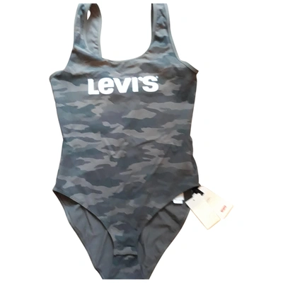 Pre-owned Levi's Vest In Khaki