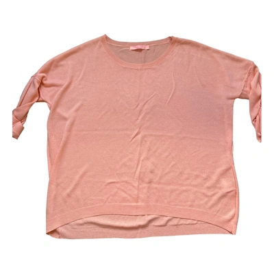 Pre-owned Talitha Top In Pink